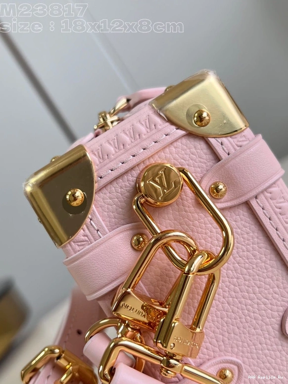 AAA Pruses Bags LOUIS PM-18*12.5*8CM Trunk VUITTON Side 0730